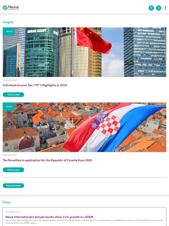 Screenshot #4 pour Nexia International Directory