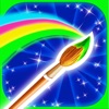 Paint Glow -glowing color draw icon