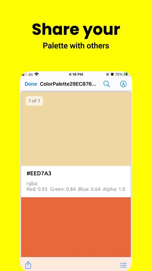 #5. ColAR - AR Color Picker (iOS) 게시자: Balaji Venkatesh