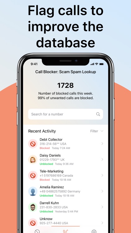 Call Blocker: Scam Spam Lookup