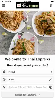 thai express – us iphone screenshot 1
