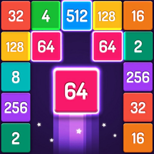 Merge Block - Number Puzzle Icon