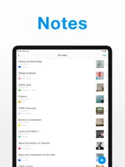 notes simples - app bloc-notes iPad Captures Décran 1