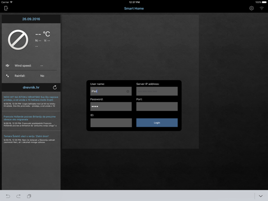 Screenshot #4 pour SmartHome KING ICT