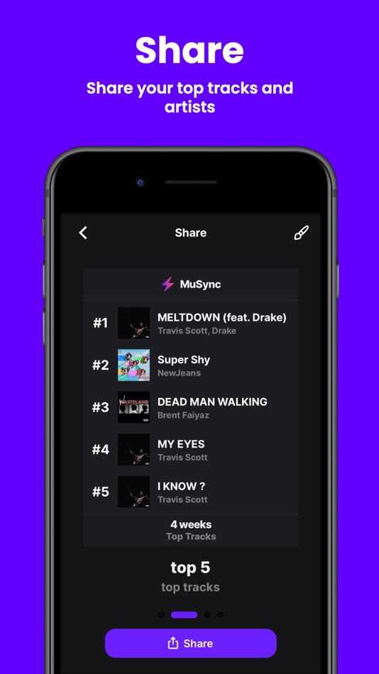 #5. MuSync - Music Compatibility (iOS) By: Kushagr Khanna