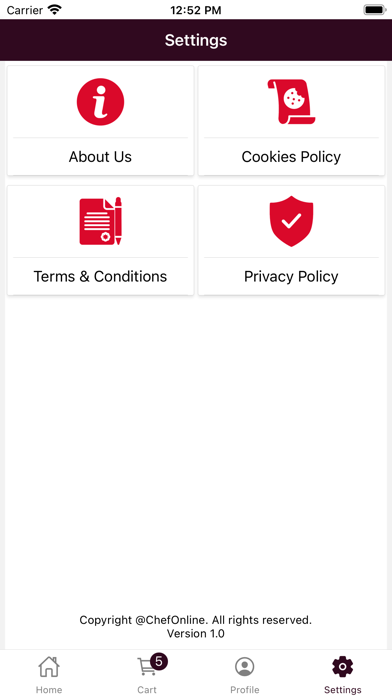British India Restaurant Screenshot