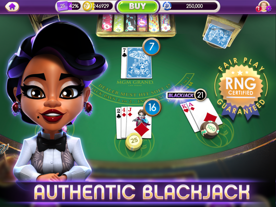 Screenshot #5 pour myVEGAS Blackjack – Casino