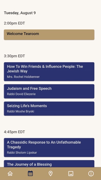 National Jewish Retreat Screenshot