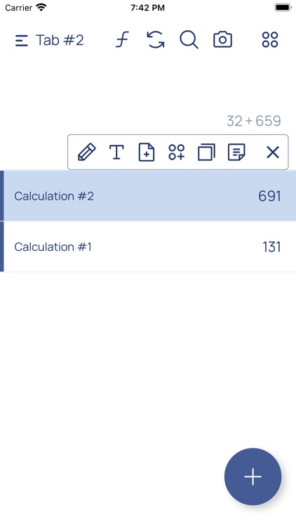 NumberTabs: Calculator Notes screenshot-9