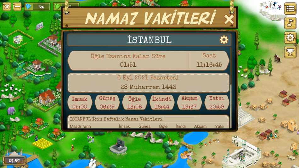 #7. Prayer Guide 3D (iOS) By: GoldSoft Yazilim & Bilisim Ltd.