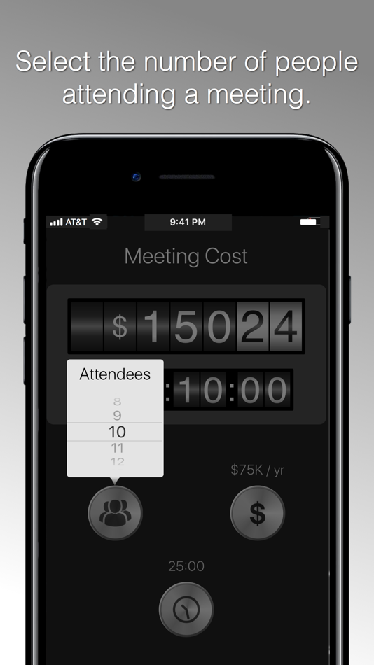 #2. Meeting Cost Meter (iOS) 由: Jon Barry