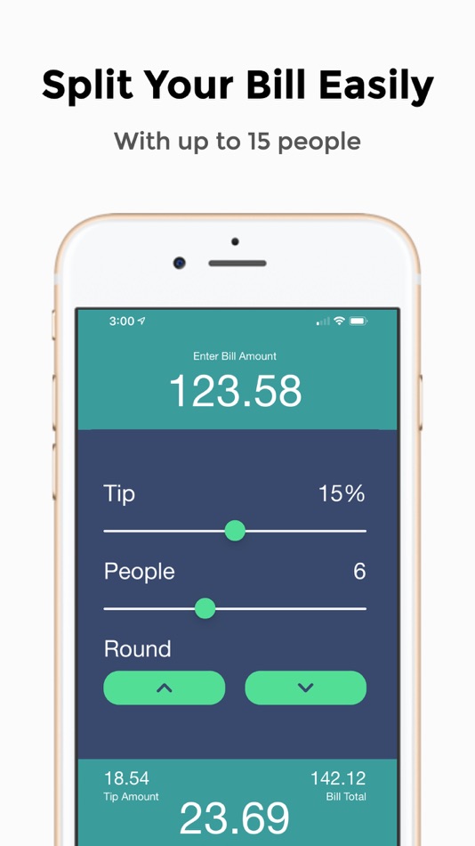 #2. Split & Tip Calc (iOS) 由: Red Pill Blue Pill Studios