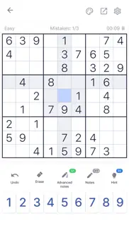 sudoku puzzle - brain games iphone screenshot 1