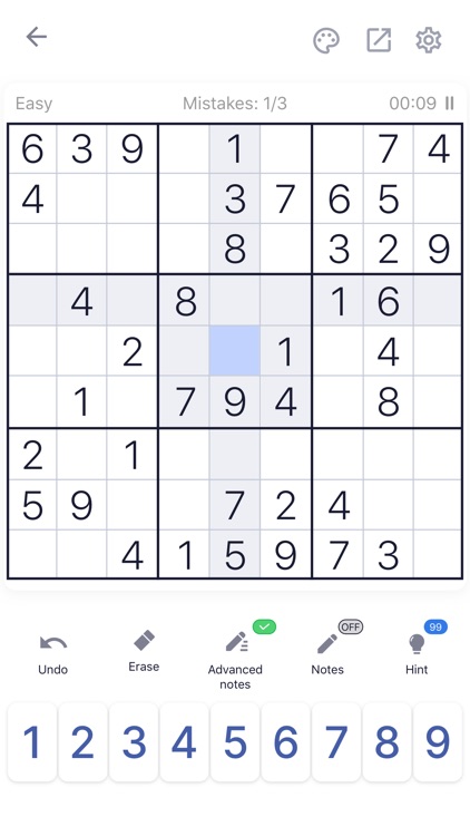 Sudoku Puzzle - Brain Games screenshot-0