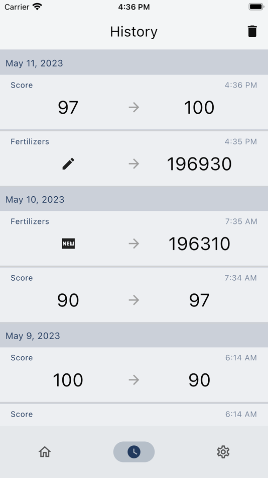 #2. Counter: History & Widgets (iOS) By: Danylo Horielov