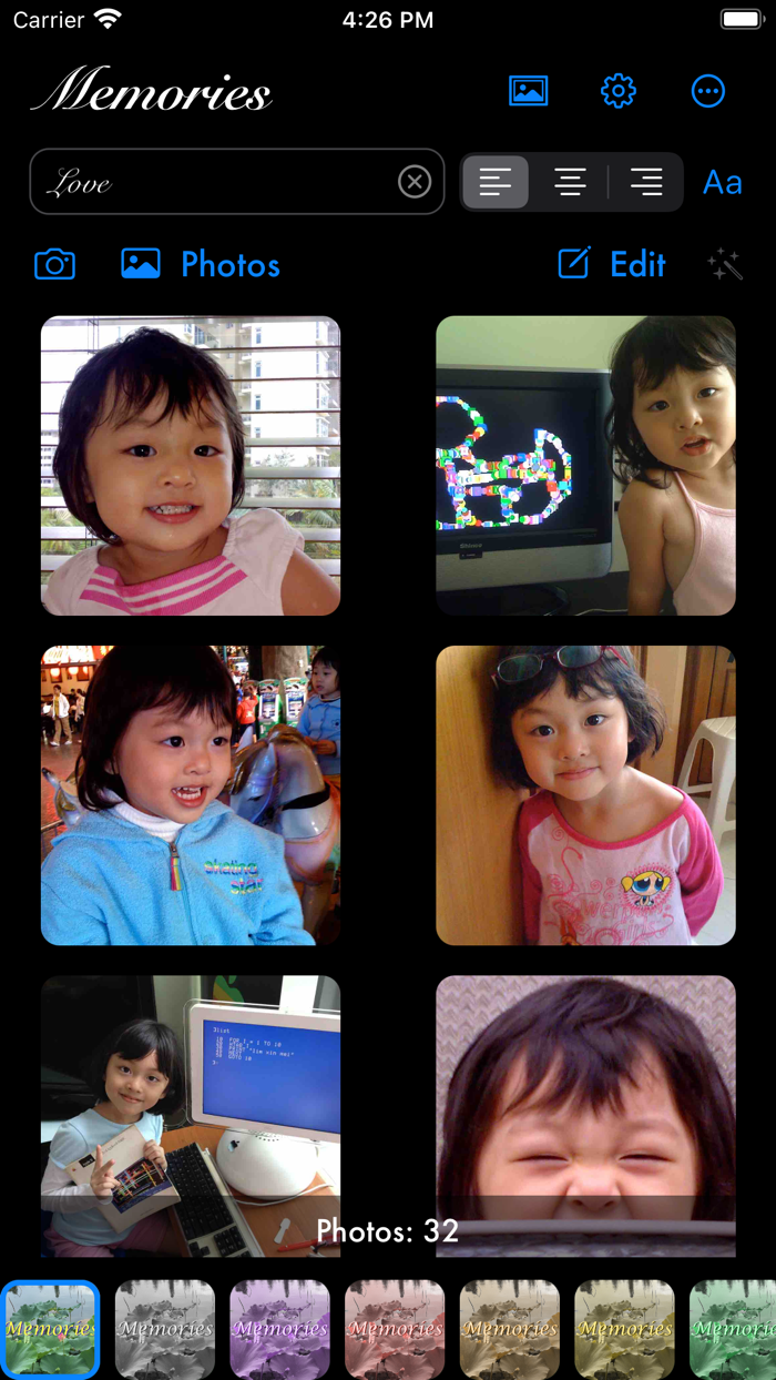 Memories Photo Widget