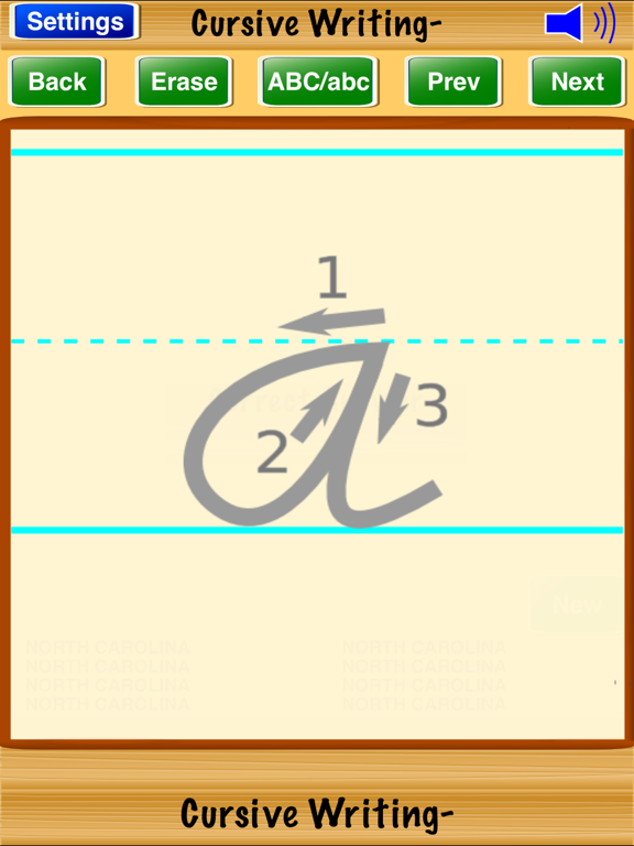 Cursive Writing- iPad screenshot 3 - Education app