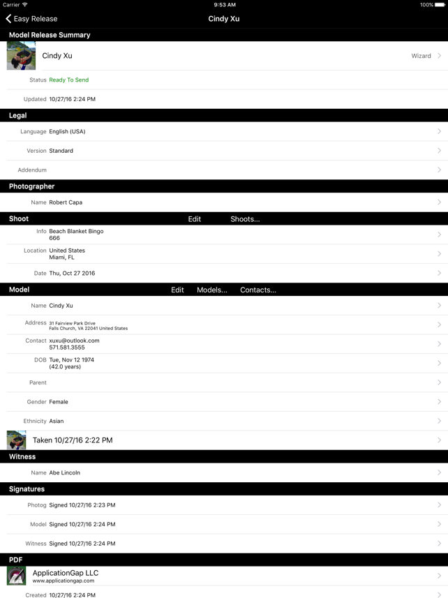 Easy Release Screenshot