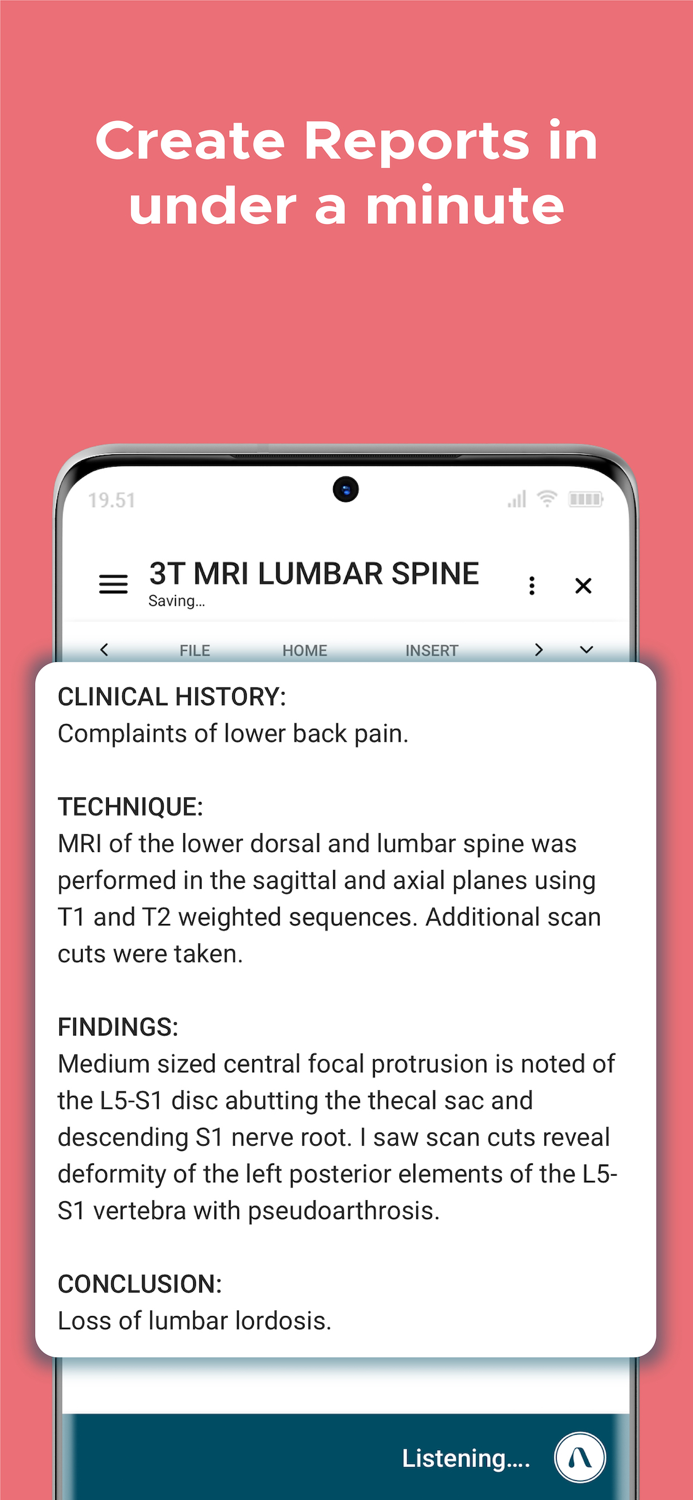 Augnito Medical Dictation App