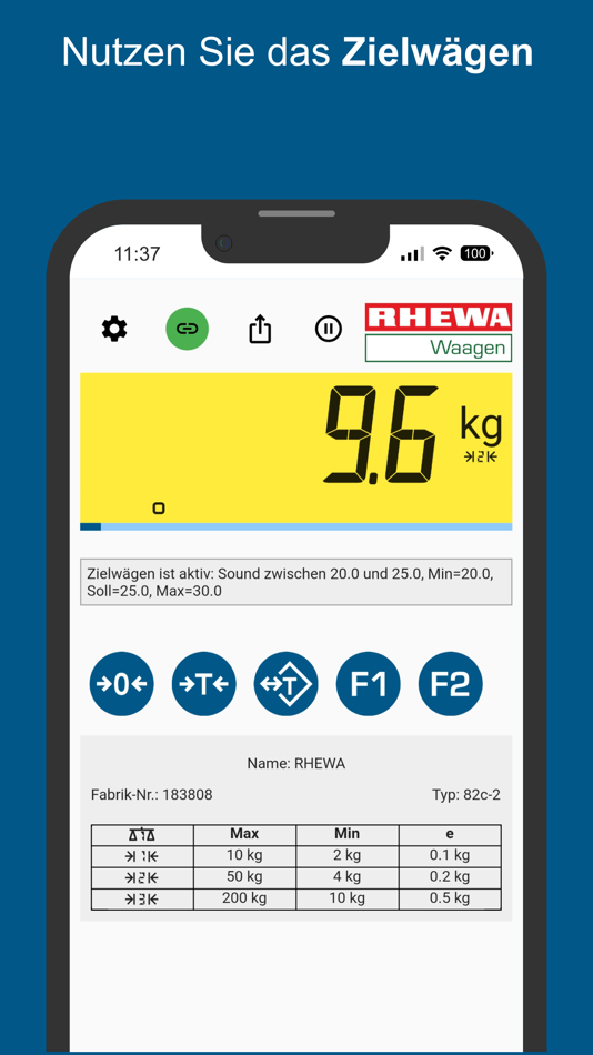 #8. RHEWA Remote Scale (iOS) By: RHEWA-WAAGENFABRIK August Freudewald GmbH & Co. KG