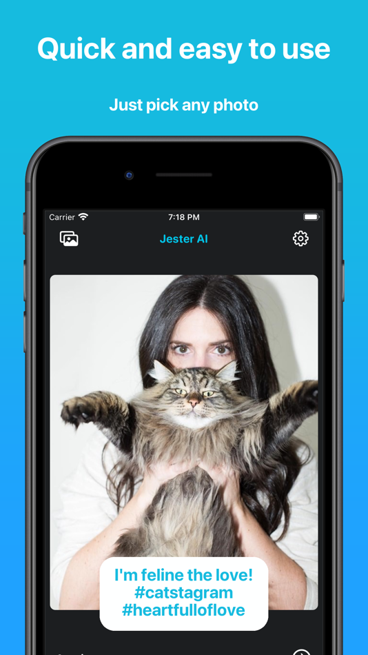 #3. AI Caption Writer - Jester AI (iOS) 由: Big Pineapple LLC
