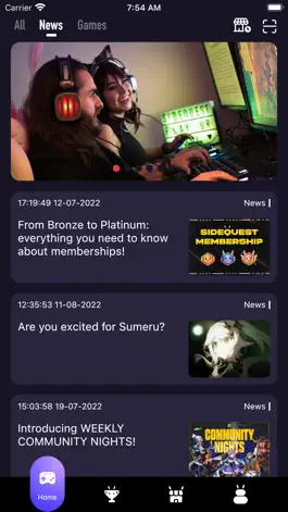 Game screenshot SideQuest Hub apk