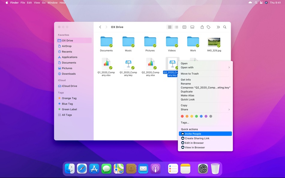 #5. OX Drive (macOS) 由: Open-Xchange Inc.