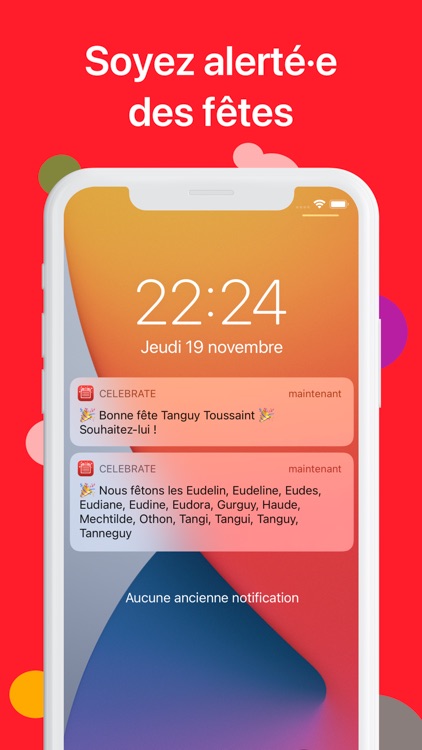 Celebrate Rappel fête prénom