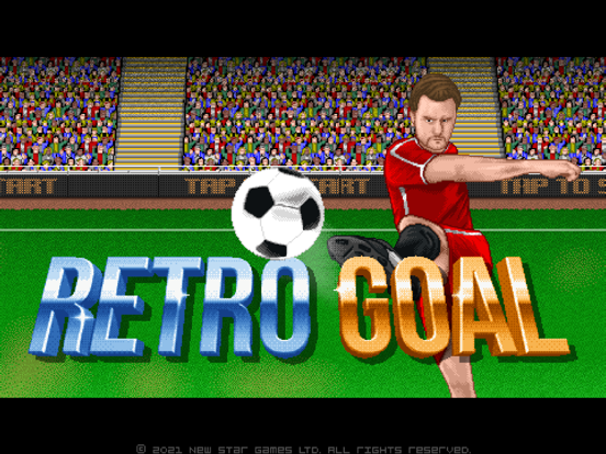 Retro Goal iPad app afbeelding 2
