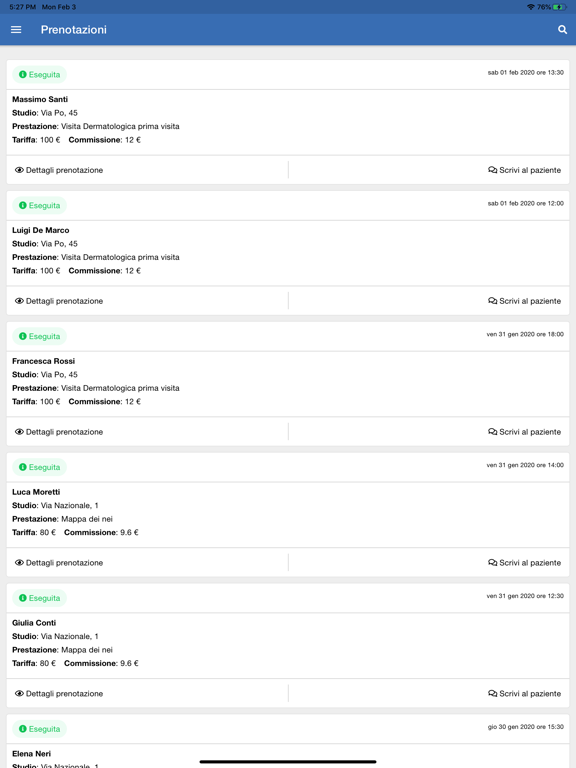 Screenshot #6 pour AgendaMedici - iDoctors