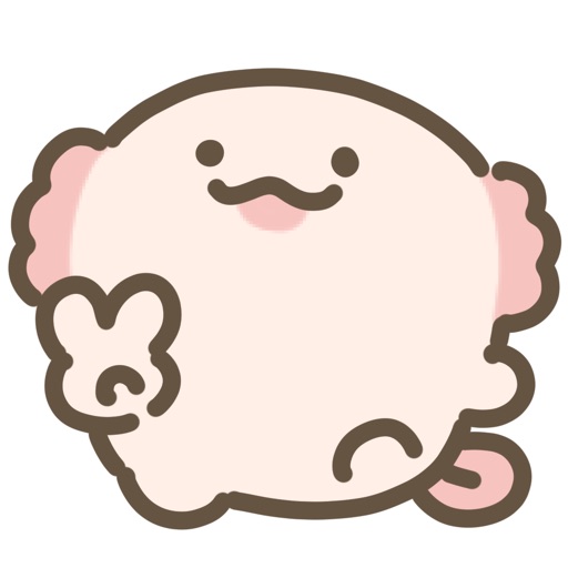 cute wooper looper sticker