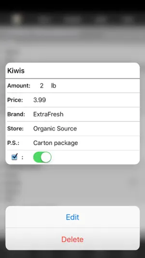 Shoppers List screenshot 2