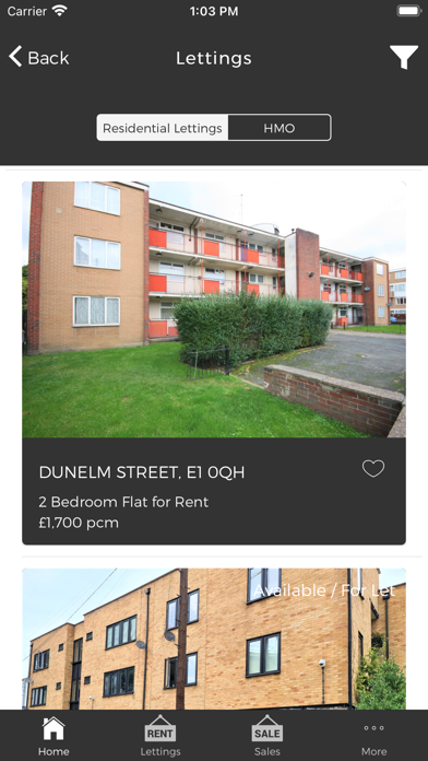 City Fox Estate Agents Screenshot