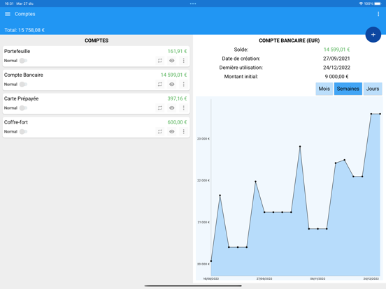 Screenshot #6 pour Fast Budget – Dépenses