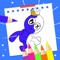 Icon Rainbow TapTap Ball & Coloring