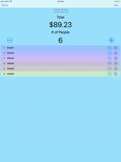 Bill Slicer - Tip and Split iPad image 3