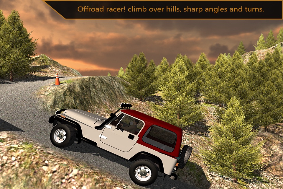 Offroad Jeep mountain climb 3d screenshot 3