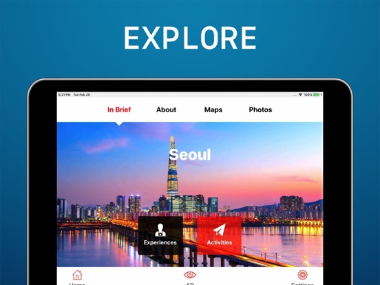 Seoul Travel Guide iPad screenshot 3 - Travel app