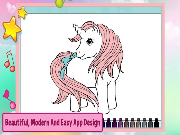 Unicorn Coloring Games - Art