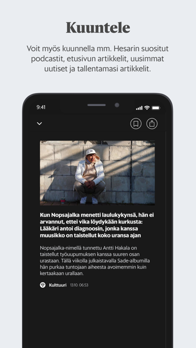 HS - Helsingin Sanomat Screenshot