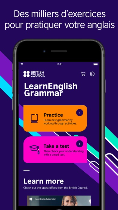 Screenshot #1 pour LearnEnglish Grammar