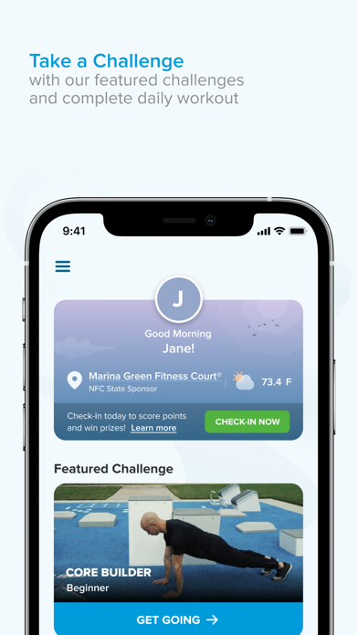 Fitness Court Screenshot