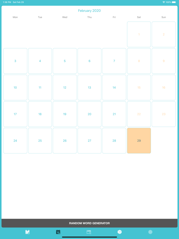 Word of the Day - Quiz Games iPad screenshot 4 - Education app