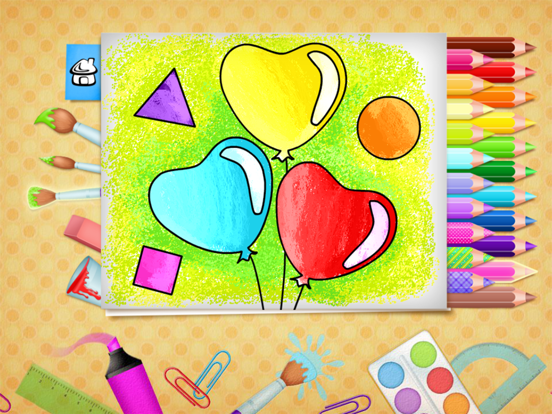 Libro de colorear - Juego iPad screenshot