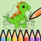 Icon Lovely Dinosaurs Coloring Book