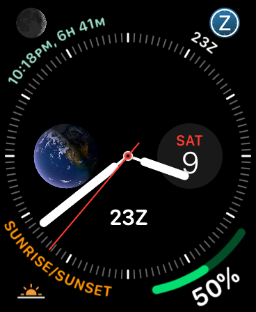 Zulu Time Widget - GMT/UTC