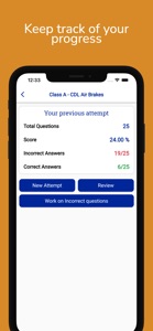 Wisconsin CDL Permit Practice screenshot #4 for iPhone