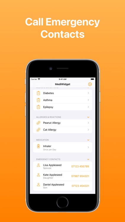 MediWidget: Medical ID Widgets screenshot-3