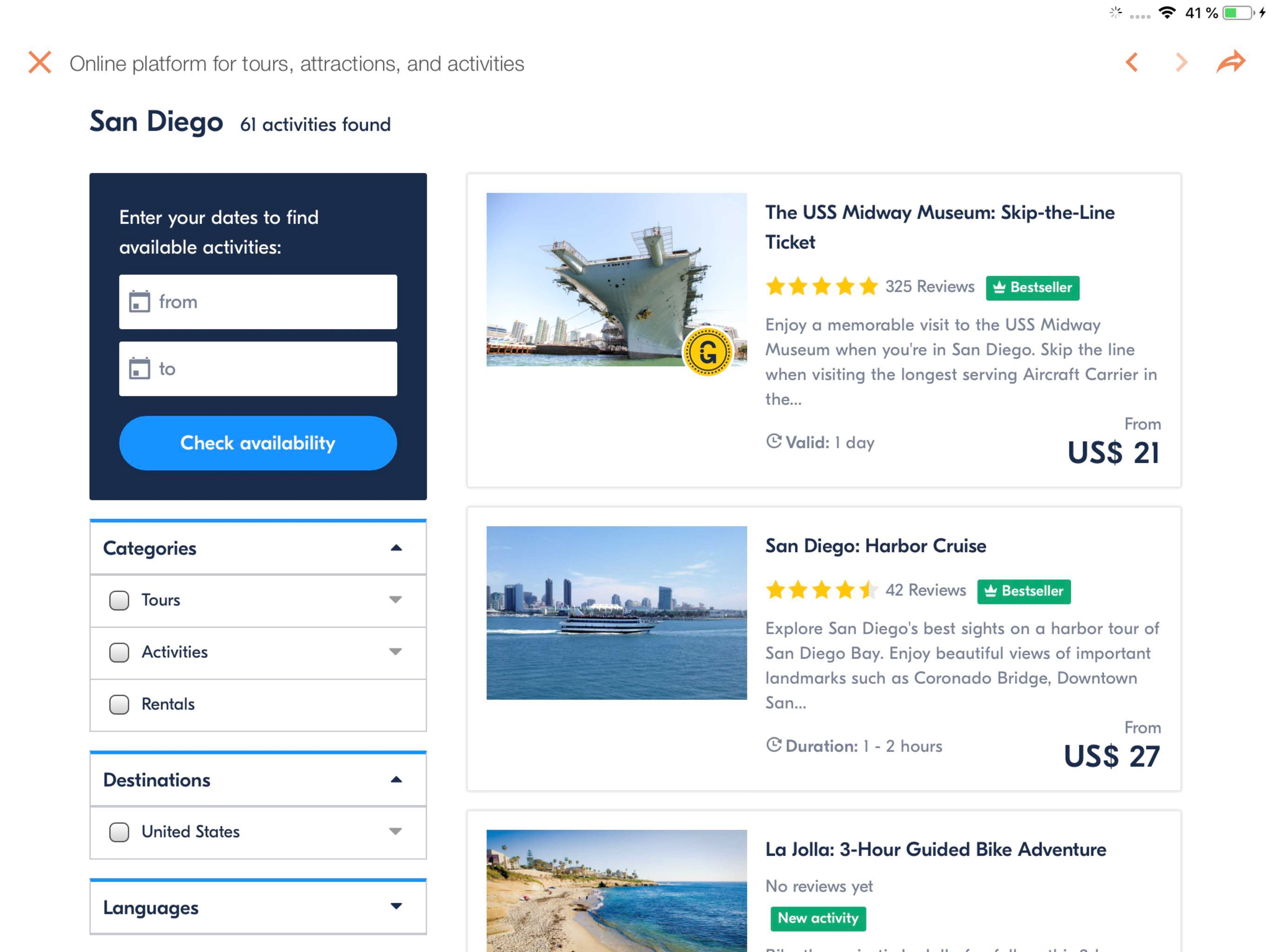 San Diego Travel Guide .