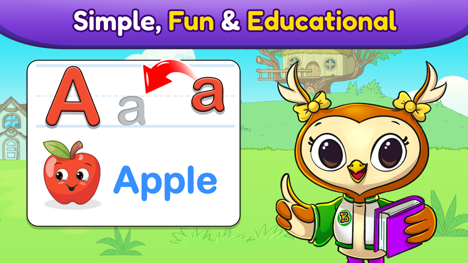 #2. Alphabet tracing & flash cards (iOS) 由: Bebi Family Games
